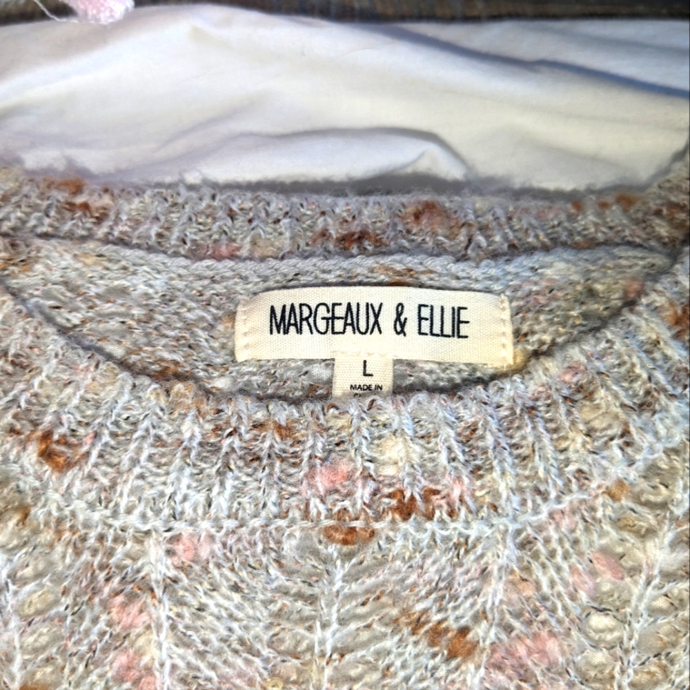 Sweater lightweight woven material
